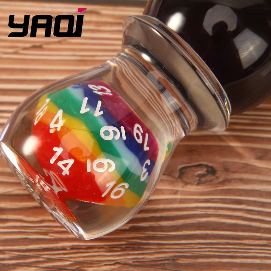 Yaqi Nassrasierpinsel Lucky Dice, 26mm, Dachshaar, Herren - Bild 3