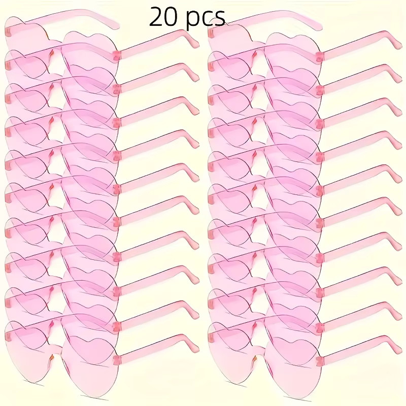 TESIA Sonnenbrille, pink, herzförmig, Vollrand, Kids, Kunststoff - Bild 2