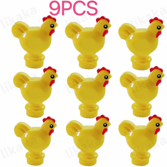 Küken Mini Bausteine Bauernhof, 9-teiliges Set, ab 3 Jahren - Bild 1