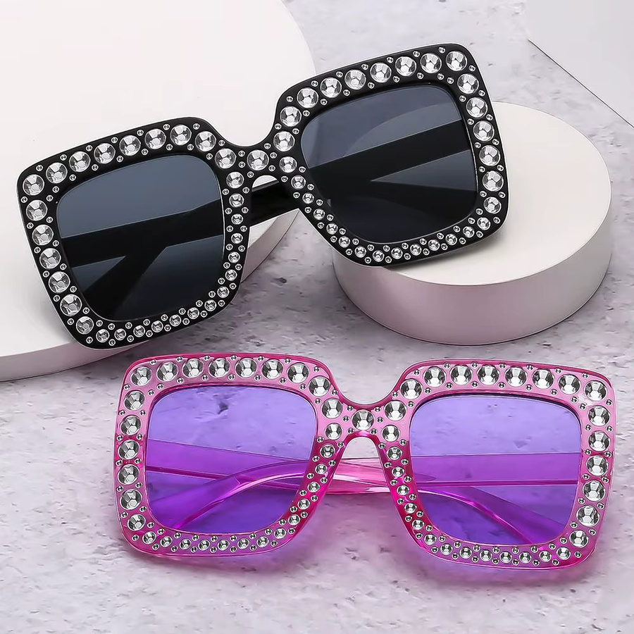 Gootrades Sonnenbrille Kinder, quadratisch, Vollrand, Kunststoff - Bild 3