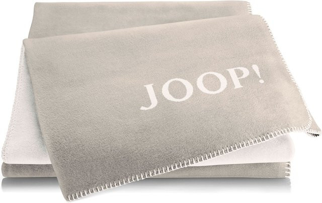 Wohndecke JOOP! Feder in Ecru, Reversible Double Face, B/B/H: 200 x 150 cm - Bild 1