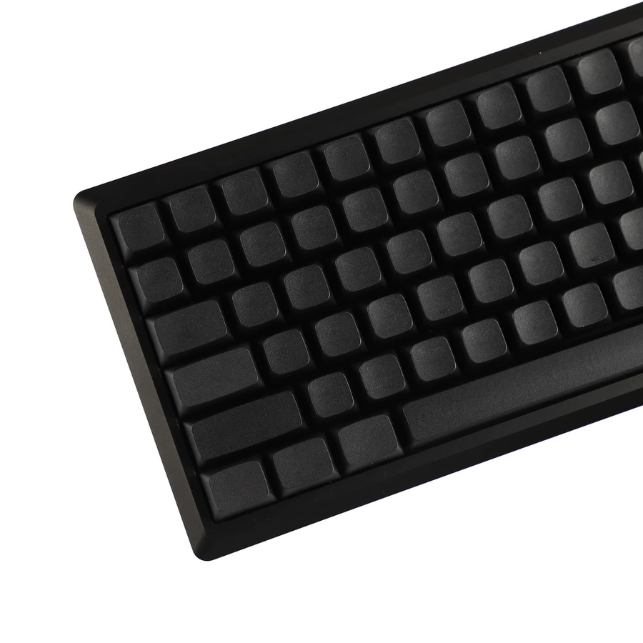 YMDK ZDA Tastenkappen aus PBT in Schwarz, XDA v2 Profil, ANSI ISO kompatibel für GK61 64 68 96 KBD75 Planck Preonic Wings Filco SP64 SP84 - Bild 3