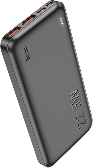 Externer Akku HOCO J101 mit 10000mAh, 22.5W, QC + PD, Schwarz - Bild 1