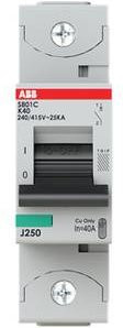 ABB S801C-K40 Leitungsschutzschalter 40A 230V Grau - Bild 1