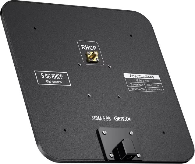 GEPRC SOMA 5.8G Richt-Patch-Antenne RHCP in Schwarz - Bild 1