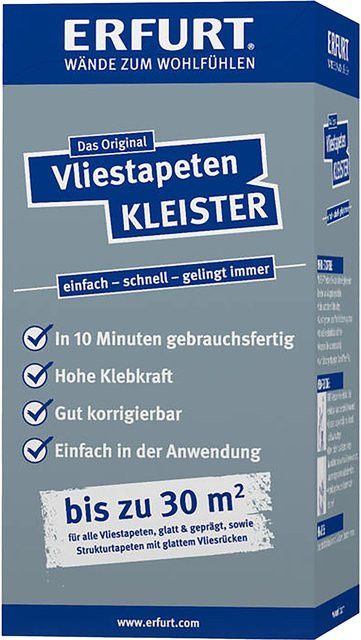 Erfurt Vliestapeten-Kleister in Weiß, 200 g - Bild 1