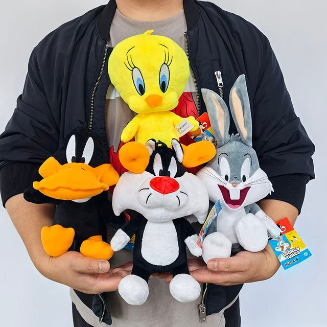HUGKIS Looney Tunes Bugs Bunny Plüschtier, 20 cm, bunt/mehrfarbig - Bild 1