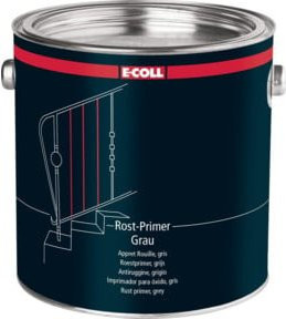 E-COLL Rostprimer aus Synthetikharz für Metall, grau, 2,5 l - Bild 1