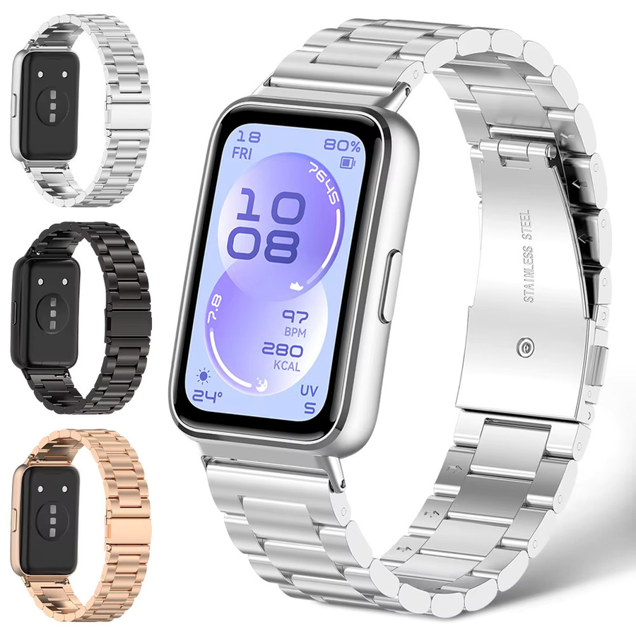 KILPILLS Uhrenarmband Edelstahl, für Huawei Band 11 Pro - Bild 3