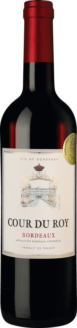 Cour du Roy, Bordeaux AOP, trocken, Rotwein, 2020, 0,75 l - Bild 1