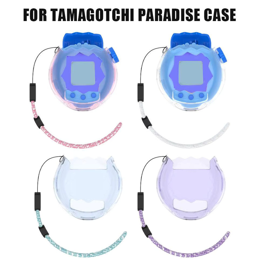 Transparente Schutzhülle für Tamagotchi Paradise Spielkonsole mit Trageband, wasserdicht und schmutzabweisend - Bild 3