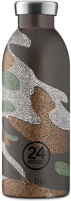 24Bottles Clima Bottle Deep Nature Camo Zone in Multicolour, 500 ml - Bild 1