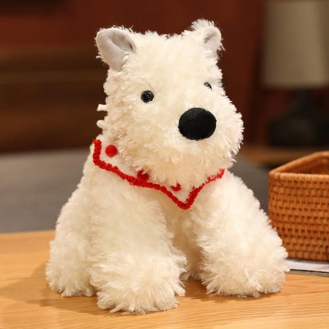 Kawaii West Highland White Terrier Plüschtier, 1-teiliges Set, 20cm, ab 12 Jahren - Bild 1
