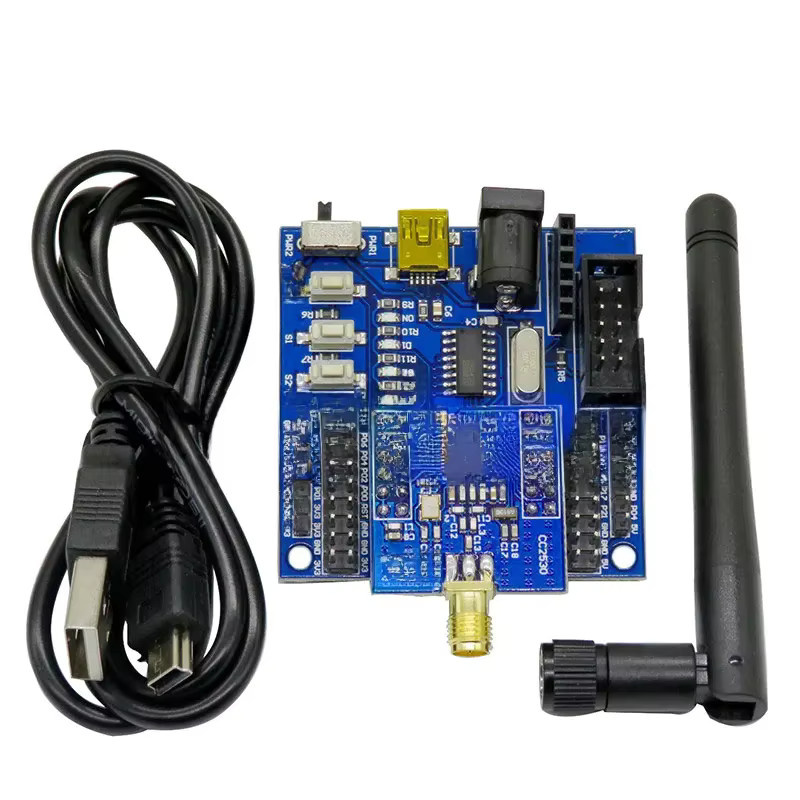 DNIGEF CC2530 Zigbee-Modul UART Wireless Core Board mit Sensorknoten Baseboard Development Board, 2,4 GHz, Blau - Bild 4