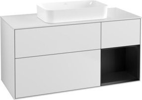 V&B Waschtischunterschrank Finion in Weiß lackiert, B/T/H: 120 x 60 x 60 cm - Bild 1
