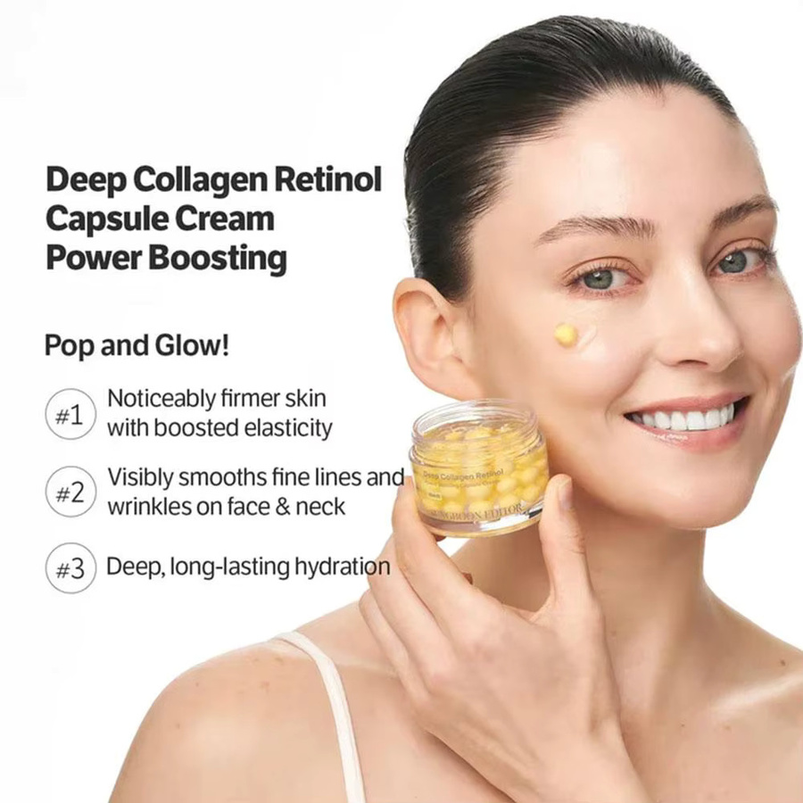 SUNGBOON EDITOR Anti-Aging Kapselcreme mit Kollagen und Retinol, 50 ml - Bild 2