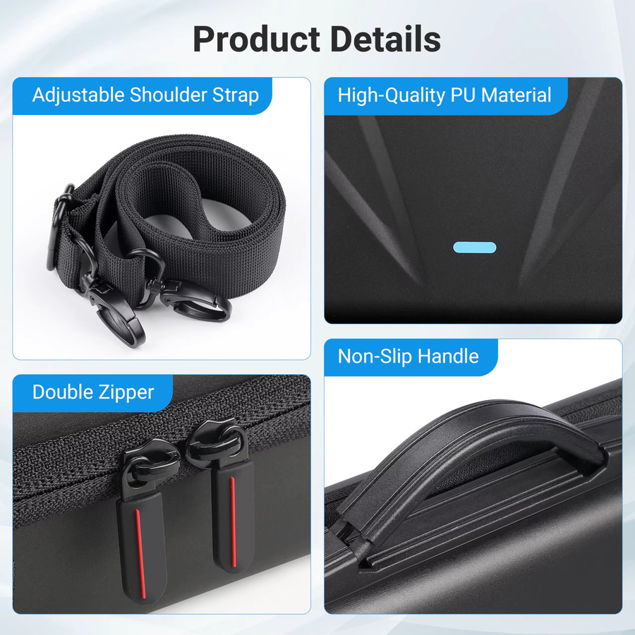 Insta360 Mini-Taschenkollektion Kamera-Tasche für Insta360 X5 Zubehör, Schwarz - Bild 5