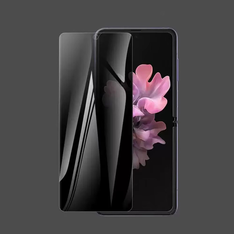 3 Stück Anti-Spy Hydrogel Sichtschutzfolie für Samsung Galaxy Z Flip 4, transparent - Bild 4