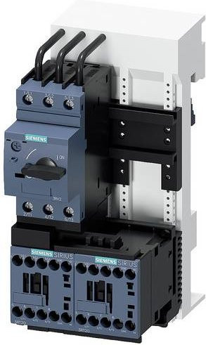 Siemens Verbraucherabzweig 3RA2210-1FD15-2AP0 in Grau mit 3.6A Nennstrom und 1.5kW Motorleistung bei 400V - Bild 1