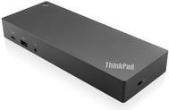 Lenovo ThinkPad Hybrid USB Hub 40AF0135DE in Schwarz mit USB-C - Bild 1