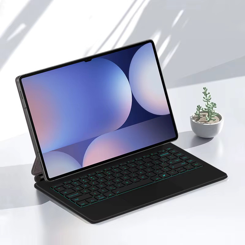 Samsung Magische Tastaturhülle mit Touchpad für Galaxy Tab S10 Ultra S9 Ultra S8 Ultra 14,6 Zoll, Magnetisches Smart Cover mit Hintergrundbeleuchtung - Bild 5