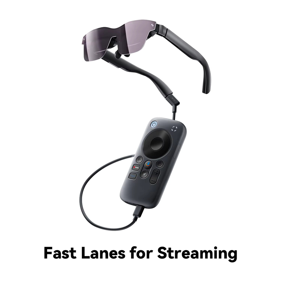 RayNeo Pocket TV Media Streamer in Schwarz für AR-Brillen - Bild 4