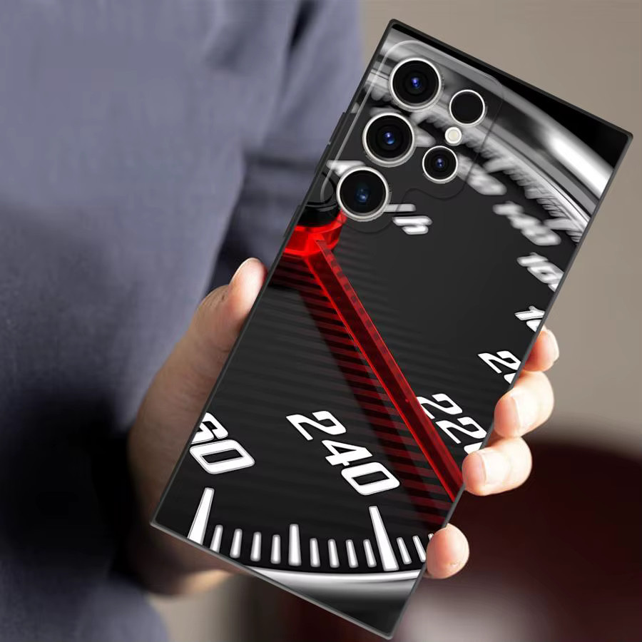 Sportwagen-Armaturenbrett Handyhülle für Samsung Galaxy S21 S22 S23 S24 S25 Ultra und S21 FE 5G Cover - Bild 2