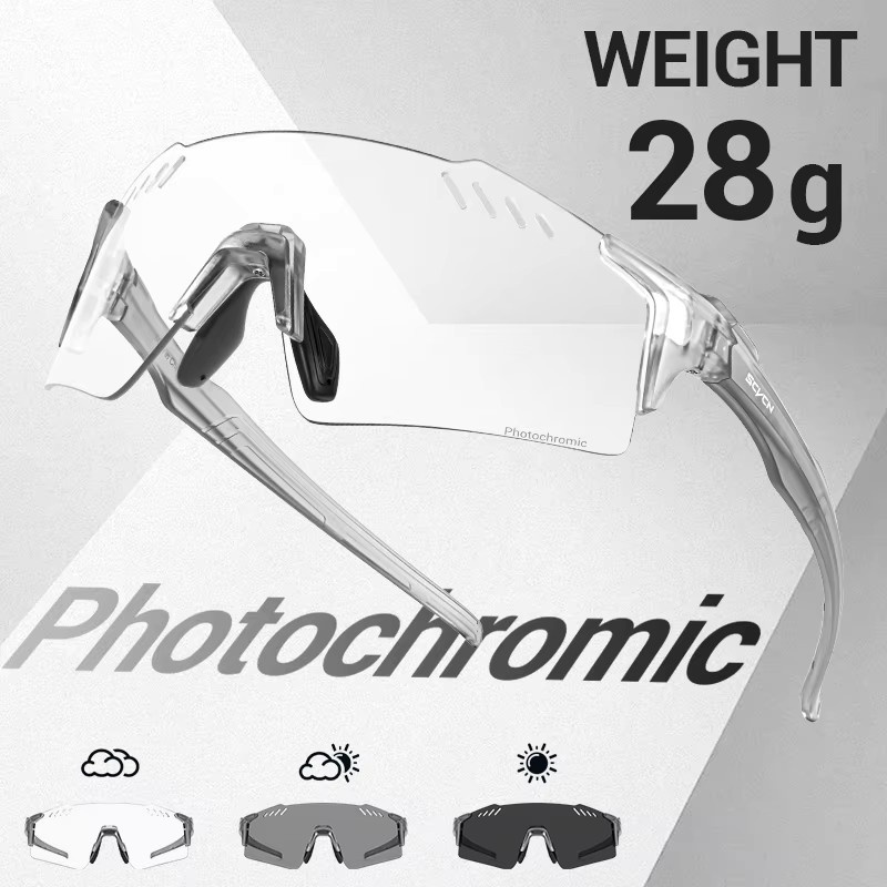 SCVCN Sportsonnenbrille Photochrome, Unisex, Kunststoff - Bild 5