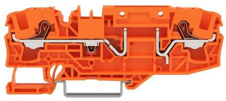 WAGO Basisklemme 2206-1662 in Orange, 25 Stück - Bild 1