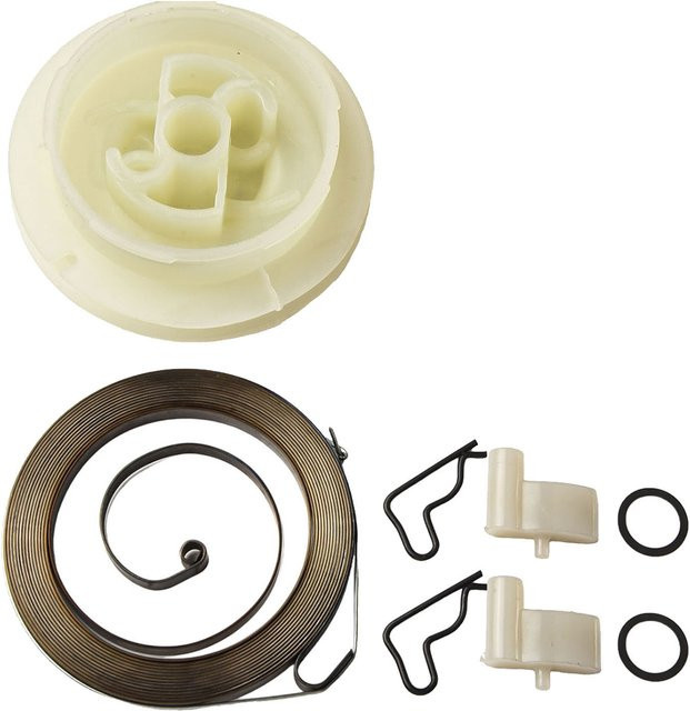 Vibratite Rückstoßstarter Kit mit Riemenscheibe, Feder, Seil und Sperrklinke in Weiß für FC55, FS55, FS45, FS46 und FS38 - Bild 1