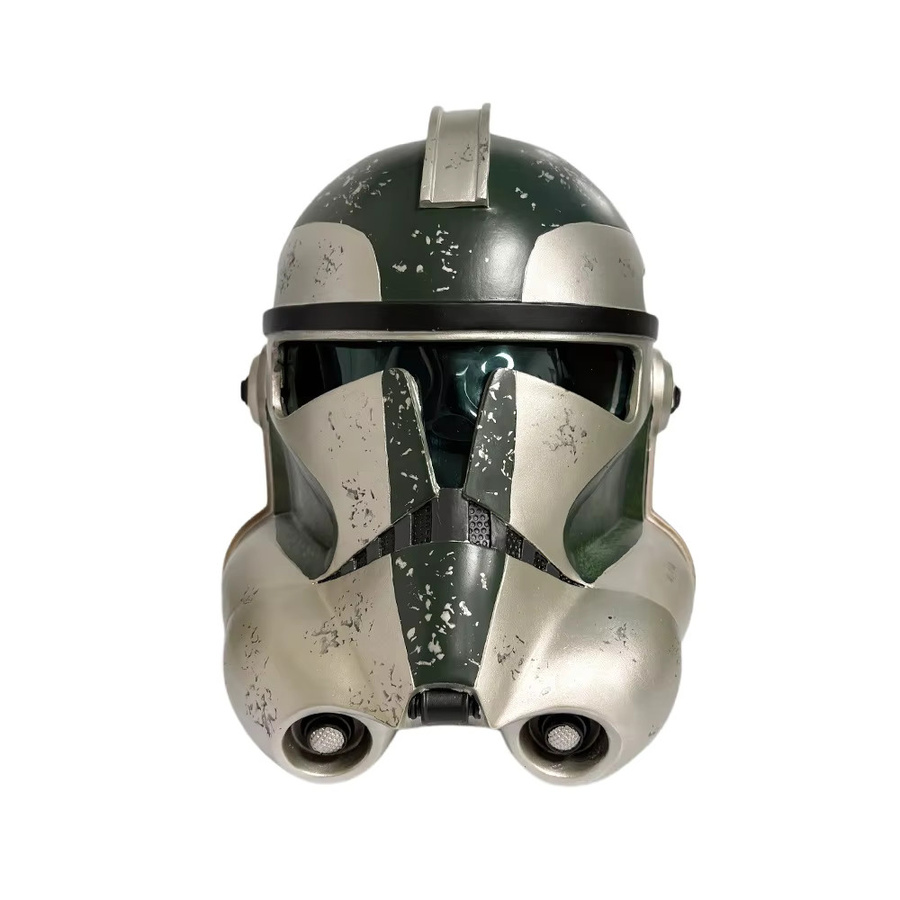 Beast Kingdom Cosplay Commander Grüner Helm, Maske, Harzmaterial, Fantasy - Bild 2