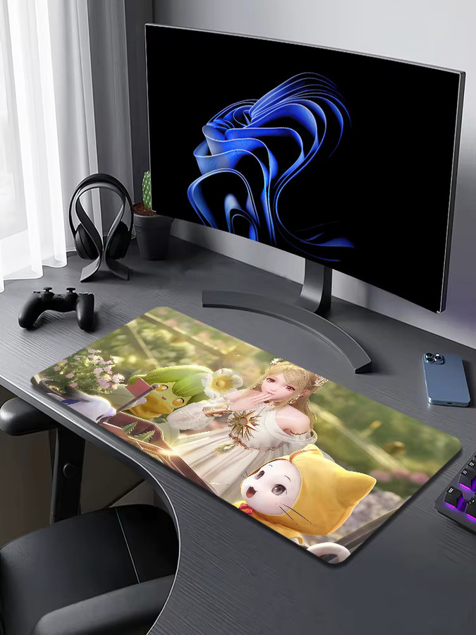 N-Nikki Mauspad Multicolor mit Lockedge-Funktion und Infinity-Kissen für Gaming und Büro - Bild 6