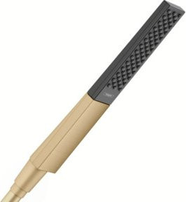 Hansgrohe Stabhandbrause Rainfinity 100 in Brushed Bronze mit 1 Strahl und Anti-Kalk-Funktion - Bild 1