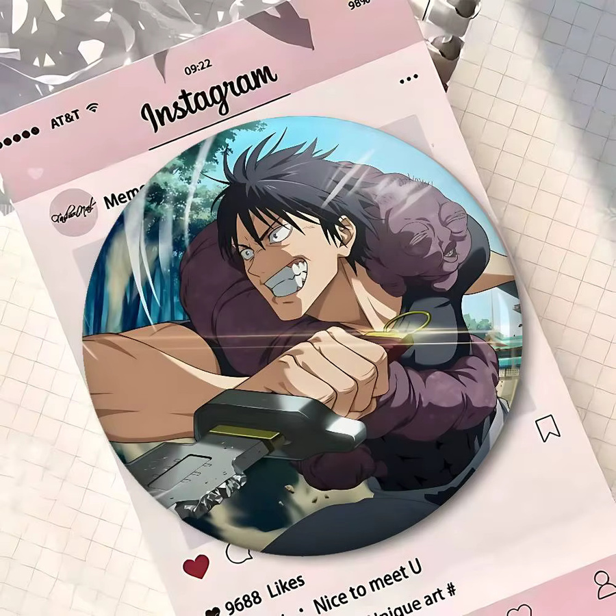 Abzeichen-Pins Anime F-Fushiguro Cool T-Toji-S, Unisex - Bild 2