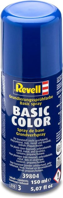Revell Basic Color Spray Primer, Modellbau-Grundierung Spraydose, Weiß, Grau, Blau, Zubehör - Bild 2