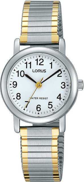 Lorus Armbanduhr, Quarz, Edelstahl, Weiß, 26 mm, Damen - Bild 1