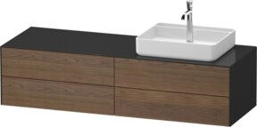 Duravit Waschtischunterschrank White Tulip in White, Breite: 160 cm, Tiefe: 55 cm, Höhe: 40,8 cm - Bild 1