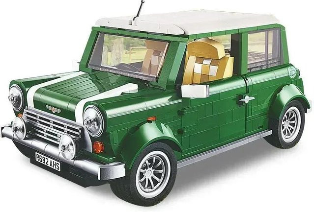 Binchi Keji Travel Technischer Mini Cooper Creator Expert, Bausteine, Grau - Bild 1