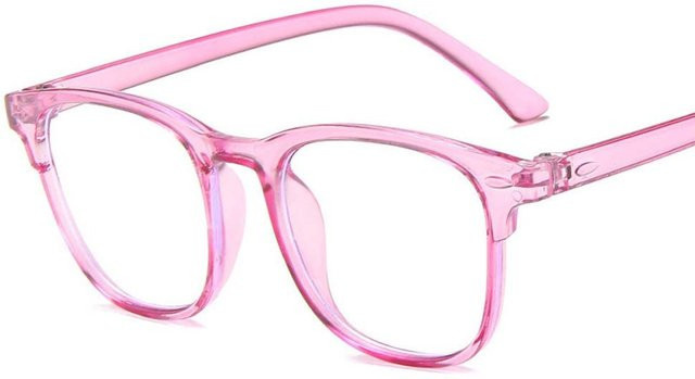 Nilljae Kinderbrille, Rund, Vollrand, Kunststoff, Violett, Blaulichtschutzbrille - Bild 1