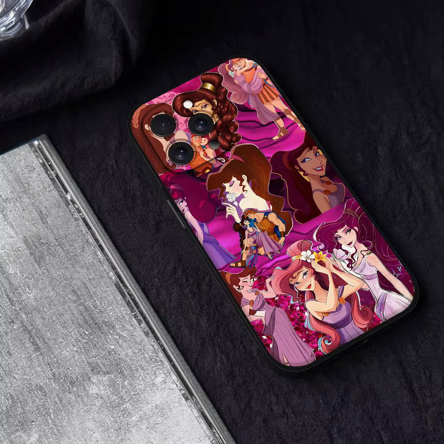 Mesuca Handyhülle im Cartoon Hercules Design für iPhone 17 16 15 14 13 12 11 Pro Max X XR XS in Schwarz und Multicolour - Bild 5