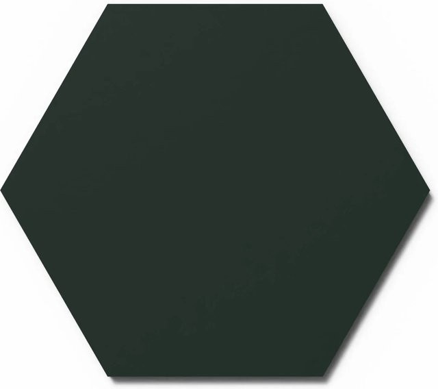 Denpanels Designpaneel Hexagon Lino Conifer Clear aus MDF in Schwarz, 3 Stück, B/H: 50 x 50 cm - Bild 1
