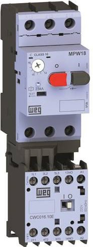 WEG Direktstarter ODW3-C12-10D24-18U016 in Grau, 230 V/AC - Bild 1
