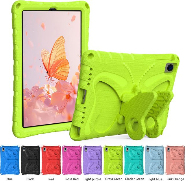 EVA Kinder Schutzhülle mit süßem 3D Butterfly Cartoon Design für Samsung Galaxy Tab S6 Lite, S5e, Tab A7 und Tab A 10,5 Zoll (P610, P619, T720, T500) - Bild 1