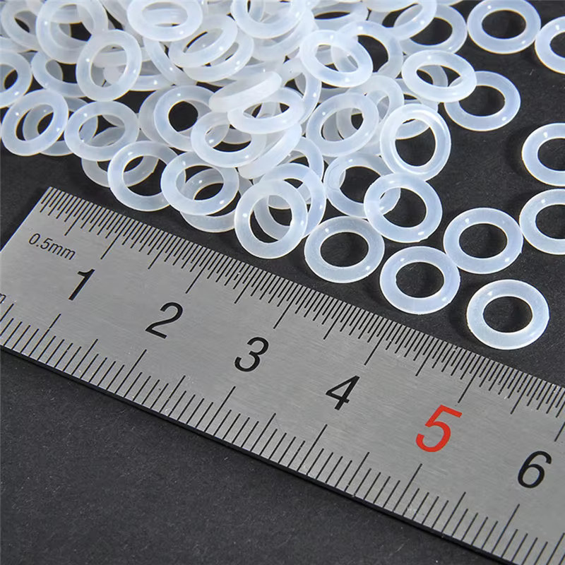KOQZM 120 Stück Gummi O-Ring Tastatur Schalter Dämpfer in Weiß für Tastatur Zubehör und Tastenkappen Ersatz - Bild 4