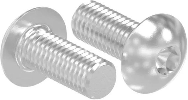 FeNau Rundkopfschraube M8 x 20 mm aus Edelstahl A2-70 mit Innensechskant DIN 7380-1 in Silber - Bild 1