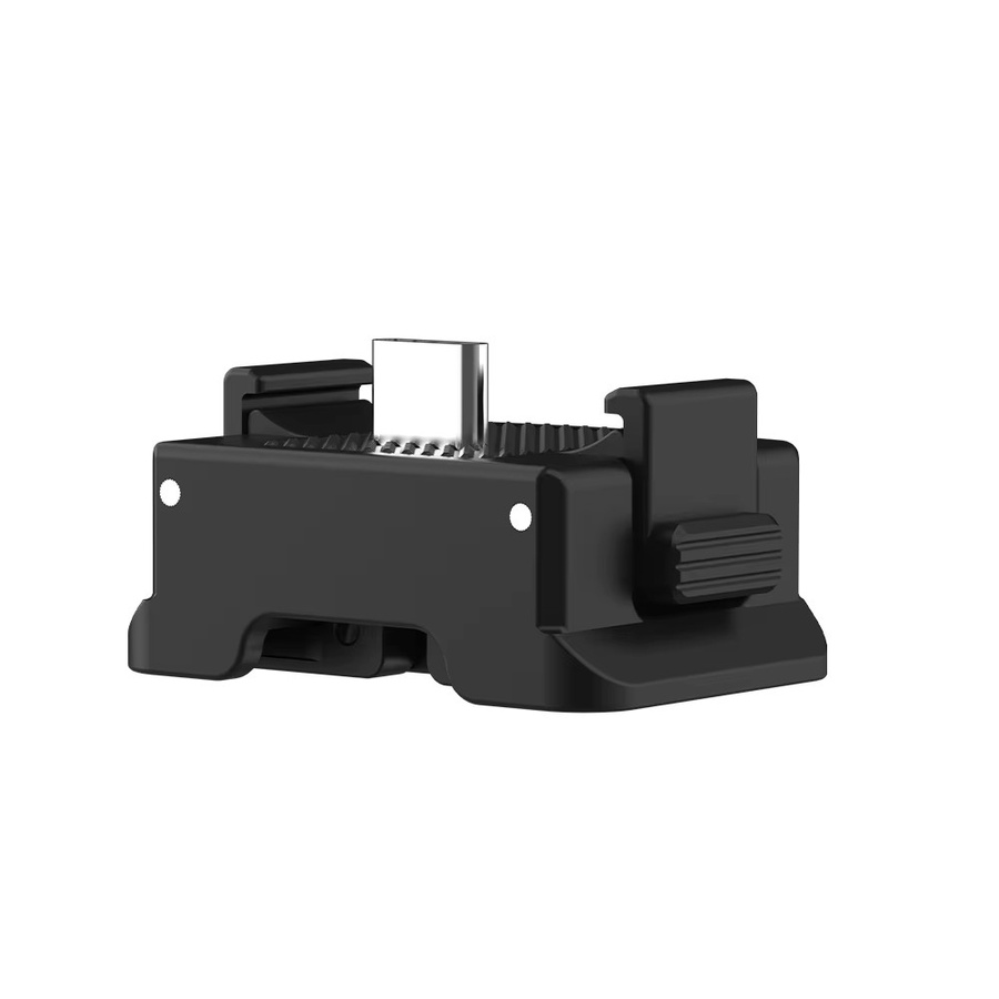 Flymile Schnellverschluss-Ladestation für DJI OSMO Pocket 3/4/4P Aufrechte Multifunktions-Halterung Desktop-Basis in Schwarz - Bild 6