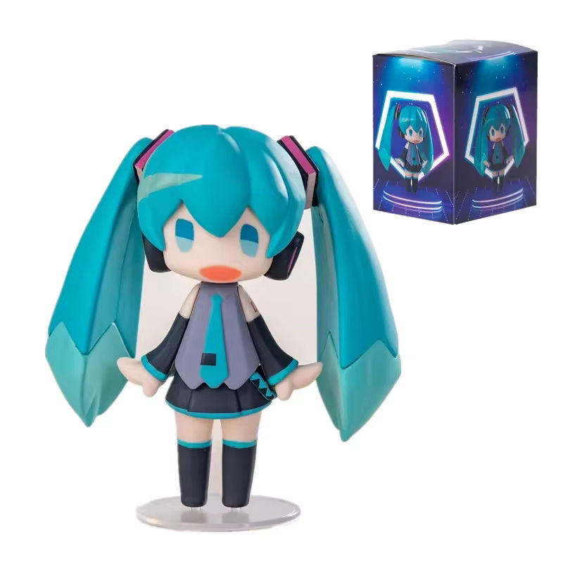 Bandai Hatsune Miku Anime Figur Q-Version aus Kunststoff, mehrfarbig, Höhe: 10 cm - Bild 7