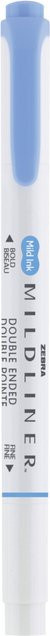 ZEBRA Mildliner Textmarker mit 2 Spitzen in Dunkelblau - Bild 1