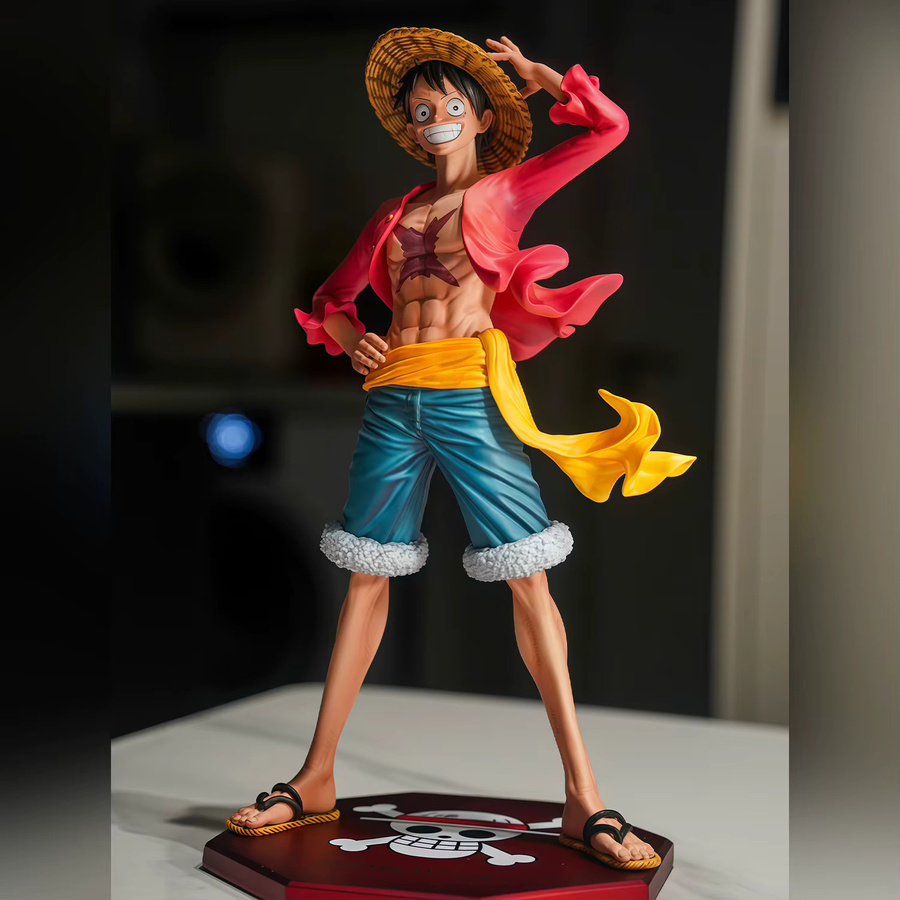 Bandai One Piece Ruffy Anime Figur, 24 cm, Einzelfigur - Bild 4