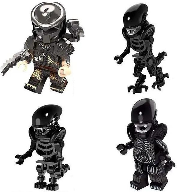 Some Nice Little Things Baustein Minifiguren Monster, Fantasy, Kunststoff - Bild 1